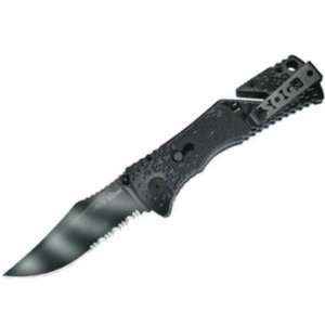  SOG Knives 03333 Assist Open Trident Folder Lockblade 