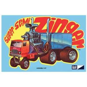   Semi Tractor Trailer Zinger (5 1/8) (MPC Boxart Ltd Production) Toys