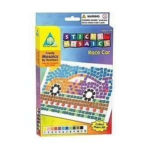    RACE CAR STICKY MOSAICS by The Orb Factory [Toy] Toys & Games