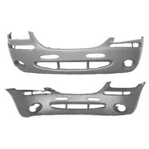    1998 2000 Chrysler Town and Country Front Bumper Automotive