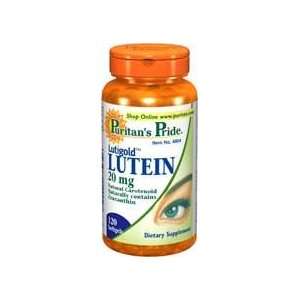 Lutigold Lutein 20 mg 20 mg 120 Softgels Health 