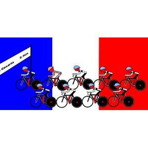   Lonvig   24x32 inches   Stage 2   Tour de France 2011