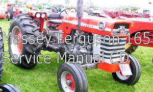 massey ferguson 150 165 175 tractor tracteur trator cd  