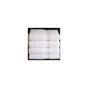  ITALIAN 100% Egyptian Cotton 4 PC Hand Towel Set, White 