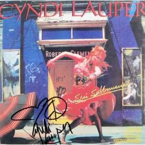  Cyndi Lauper Signed Shes So Unusual CD PROOF COA   Sports 
