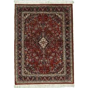  38 x 50 Red Hand Knotted Wool Kashan Rug Furniture 