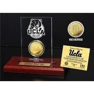 UCLA Bruins 24KT Gold Coin Etched Acrylic  Sports 