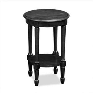  Leick 9023 SL Favorite Finds Round Fluted Table in Slate 