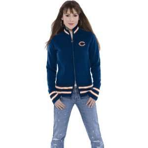  Chicago Bears Full Zip Draft Day Sweater Jacket   Touch by 