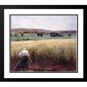  Lepage, Jules Bastien 22x20 Framed and Double Matted Les 