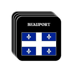  Quebec   BEAUPORT Set of 4 Mini Mousepad Coasters 