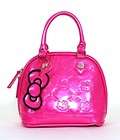 LOUNGEFLY HELLO KITTY MINI PINK PATENT EMBOSSED TOTE BAG ( Brand New 