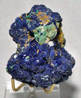 This gorgeous specimen features deep blue Azurite nodules complimented 