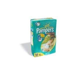 Pampers Baby Dry Diapers Jumbo Pack, Size 1, 224 Count