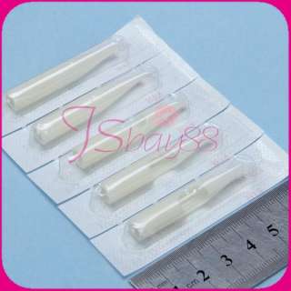 50 Tattoo Disposable Nozzle Round Tip Tube F/Neddle RT3  