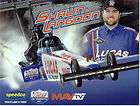 shawn langdon lucas oil top fuel dragster postcard expedited shipping