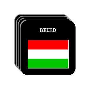  Hungary   BELED Set of 4 Mini Mousepad Coasters 