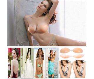 Fashion Strapless Backless Multifunction Invisible Silicon Bra Pad 4 