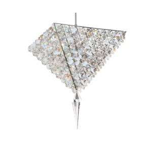   Schonbek VR0810BOA Vertex 4 Light Mini Pendant with Boa Strass crystal