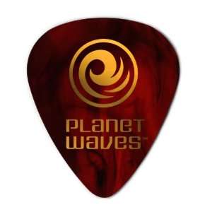  Planet Waves Shell Color Celluloid Guitar Picks, 25 pack 