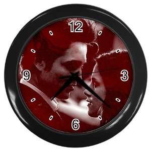   Black Wall Clock Home Decoration Twilight Bella Edward Cullen New Moon