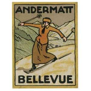  Andermatt Bellevue by Archives 14x18