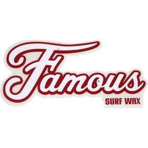 Famous Logo 6 Decal Single