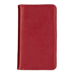  Pierre Belvedere Executive Business Card Wallet, Red 