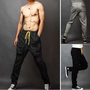   SPORT CASUAL TROUSERS LOOSE TRAINING BAGGY JOGGING ROPE PANTS  