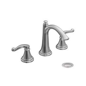   Handle Lavatory Faucet With Drain Assembly, Chrome