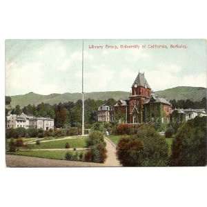   Postcard Library Group University of California Berkeley California
