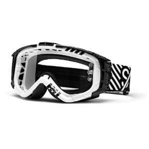  Smith Optics White/Black Commodore Intake Sweat X Goggles 