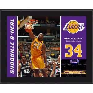   Plaque  Details Los Angeles Lakers 