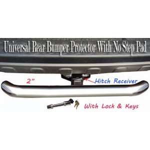 Universal Rear Bumper Protector Protection 2 inch Stainless Steel 