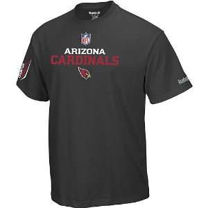  Arizona Cardinals Black Prime 2009 Player Sideline T Shirt 
