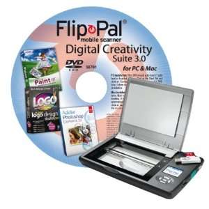  Flip Pal mobile scanner with Digital Creativity Suite 3.0 