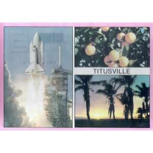  POSTCARD       TITUSVILLE (3 PIC) 