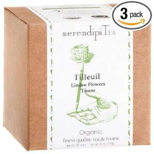   Tilleuil, Linden Flowers & Tisane Tea, 2 Ounce Boxes (Pack of 3