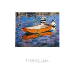  Randall Lake   Orange Dinghy