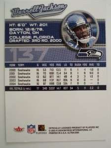 Seahawks Diecast Escalade Darrell JacksonTrading Card Clearance Sale 