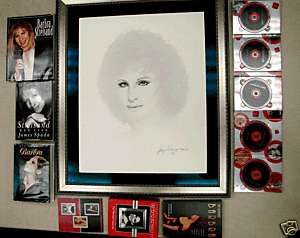 Barbra Streisand   Limited Edition Litho & Memorabilia  