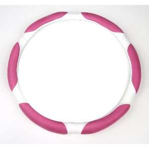   Style w/ Pink Memory Foam Car Truck SUV Steering Wheel Cover   Small