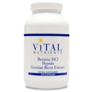  Betaine HCL Pepsin & Gentian Root Extract Health 