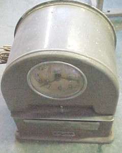 Vintage Rare Simplex Time Recorder clock antique  