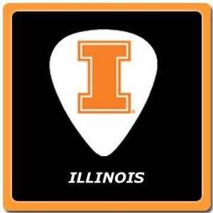  University of Illinois Guitar Picks 