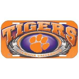  NCAA Clemson Tigers High Definition License Plate *SALE 