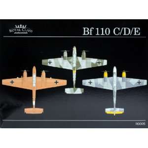  Royal Class Eduard BF110 C/D/E 148 Scale Plastic Model 