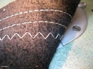 The stitch is very nice and tight on Soft Leather of all kinds.