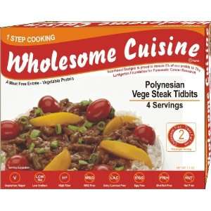 Polynesian Vege Steak Tidbits  Grocery & Gourmet Food