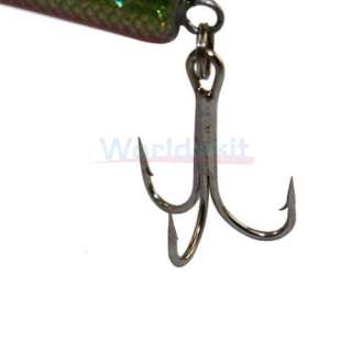 New 4 Four Color New Bass Fishing Lure Trout Floating 100mm 10cm 